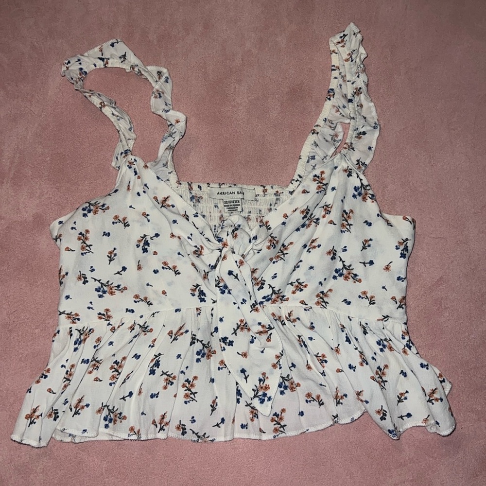 American eagle cropped tank top